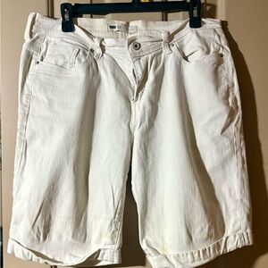 Classic White Women's Jean Shorts